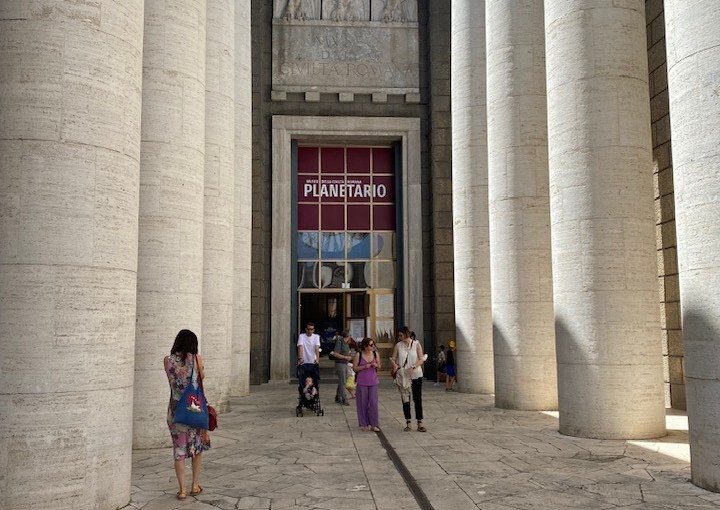 RIAPERTURA DEL PLANETARIO A ROMA (Antonella&nbsp;Giroldini)